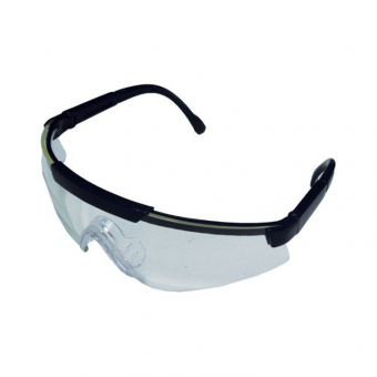 Очки стрелковые Sporty с защитой от ультрафиолета, регулируемая длина дужек, прозрачные