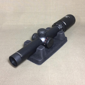 Оптический прицел Target Optic 1-4x24 с прицельной сеткой Mil Dot, с подсветкой перекрестья сетки, под кольца 30 мм