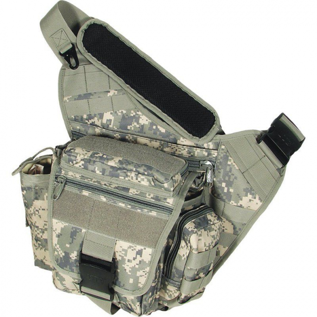 Тактическая сумка на плечо Leapers PVC-P218R (камуфляжная)