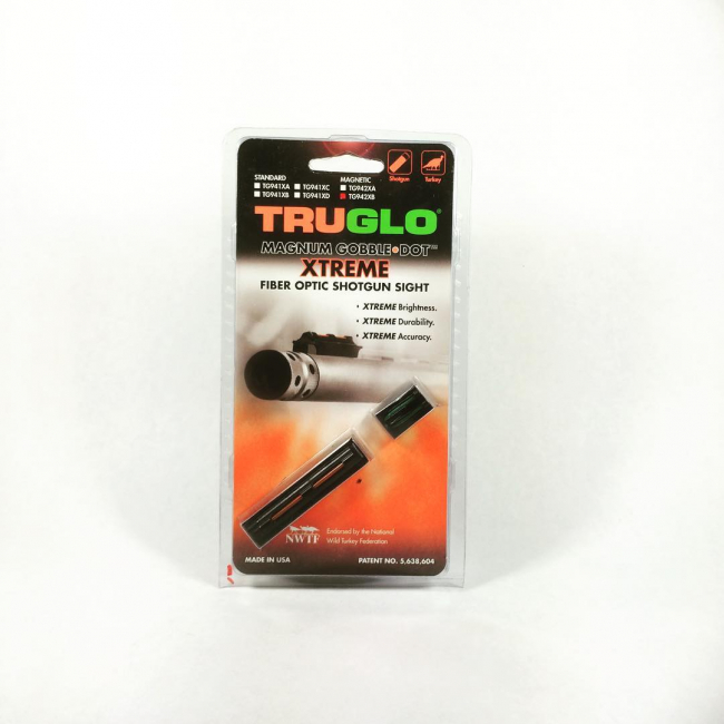 Оптоволоконная мушка Truglo TG942ХВ Magnum Gobble DOT Xtreme красная на планку шириной 9,63 мм