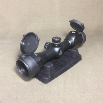 Прицел UTG Leapers BugBuster IE 6x32 AO Compact с подсветкой сетки Mil-dot под кольца 25,4 мм на Weaver