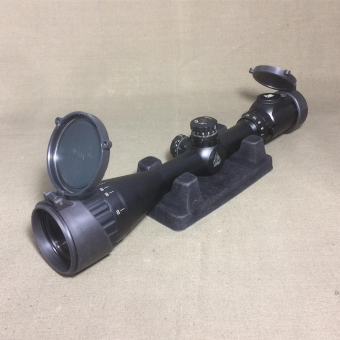 Прицел UTG Leapers True Hunter IE 3-12x40 AO с подсветкой сетки Mil-dot под кольца 25,4 мм на Weaver