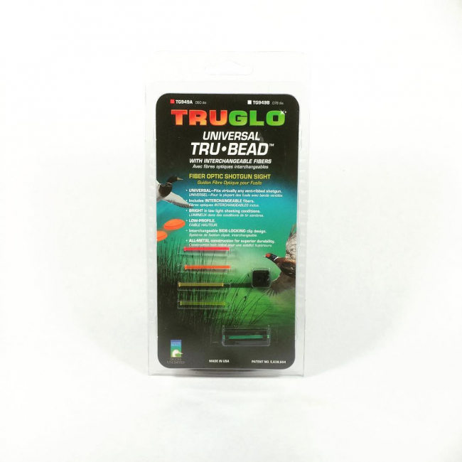 Оптоволоконная мушка Truglo TG949A Tru Bead на винтах для вентилируемой планки, диаметр 0,06