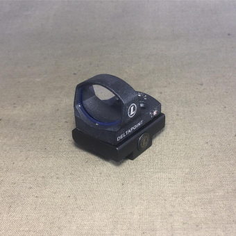 Коллиматорный прицел Leupold Deltapoint на планку Weaver, прицельный треугольник 7.5 MOA