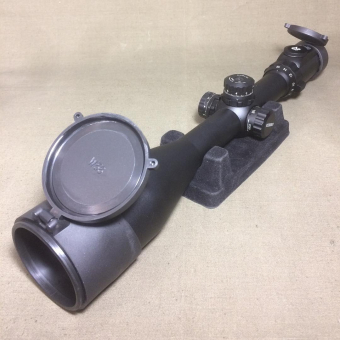 Прицел UTG Leapers Accushot 4-16x56 AO с подсветкой сетки Glass Mil-dot под кольца 30 мм на Weaver