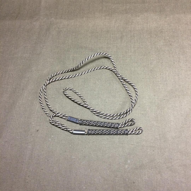 Прочный плетеный капроновый шнурок Faulks DBL для подвешивания два манка на шею
