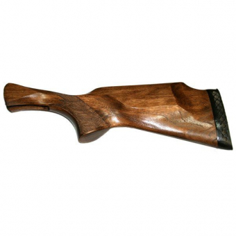 Приклад для охотничьего ружья ИЖ-58 со щекой Монте-Карло из ореха, резиновый затыльник