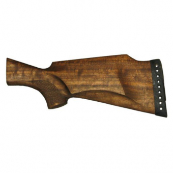 Приклад для гладкоствольного ружья ИЖ-81 со щекой Монте-Карло из ореха, резиновый затыльник