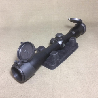 Прицел UTG Leapers True Hunter Classic 4x32 сетка Mil-dot под кольца 25,4 мм на ласточкин хвост 11 мм