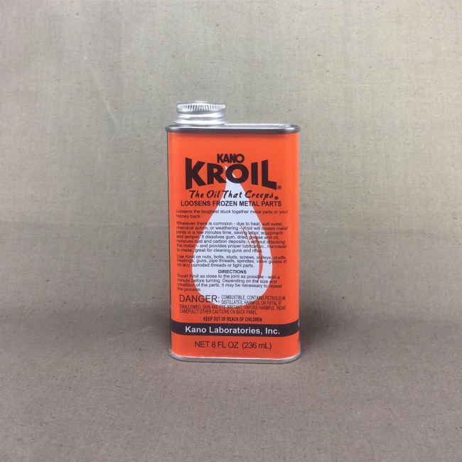 Универсальное масло Kano Kroil с высокой проникающей способностью для чистки и защиты оружия, объем 236 мл