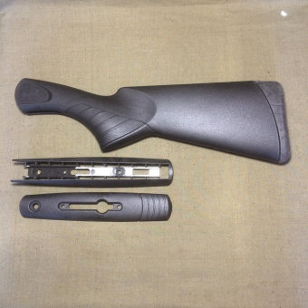 Приклад для гладкоствольного однозарядного охотничьего ружья ИЖ-18 и цевье из пластика, набор винтов