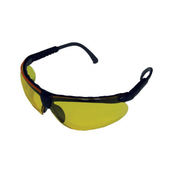Ударопрочные стрелковые спортивные очки Puma с регулируемой длиной дужек, желтые