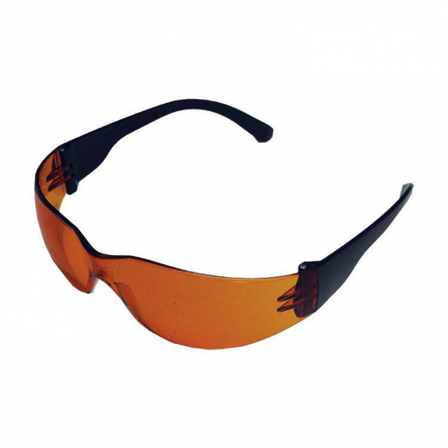 Ударопрочные стрелковые спортивные очки Puma с регулируемой длиной дужек, оранжевые